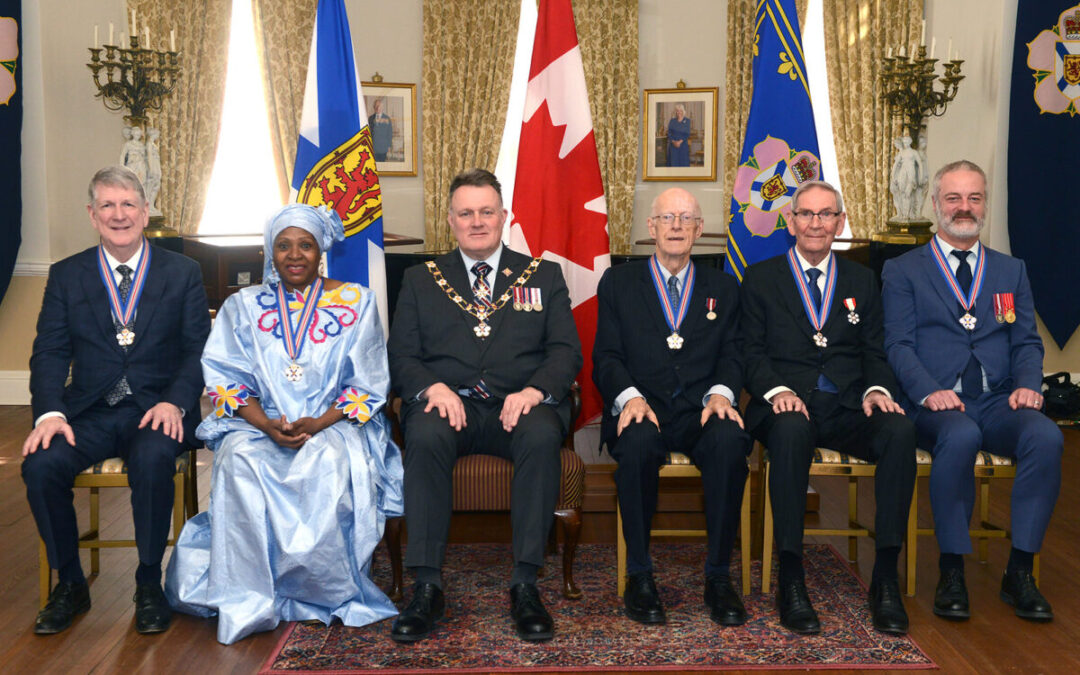 Two Local Residents Appointed to the Order of Nova Scotia during Investiture Ceremony in Halifax.