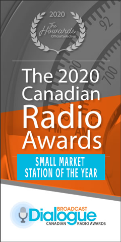 Canadian Radio Awards: 989 XFM Small Market Station of The Year