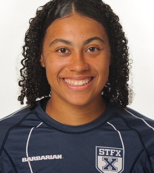 X-Women Rugby Lock Akwaima Akpan named USports Rookie of the Year