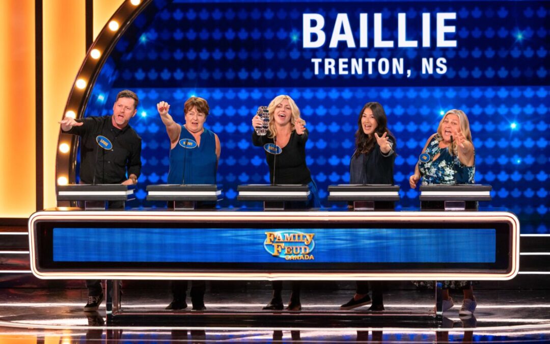 Baillie Family From Trenton Set to Appear on Family Feud Canada on Thursday