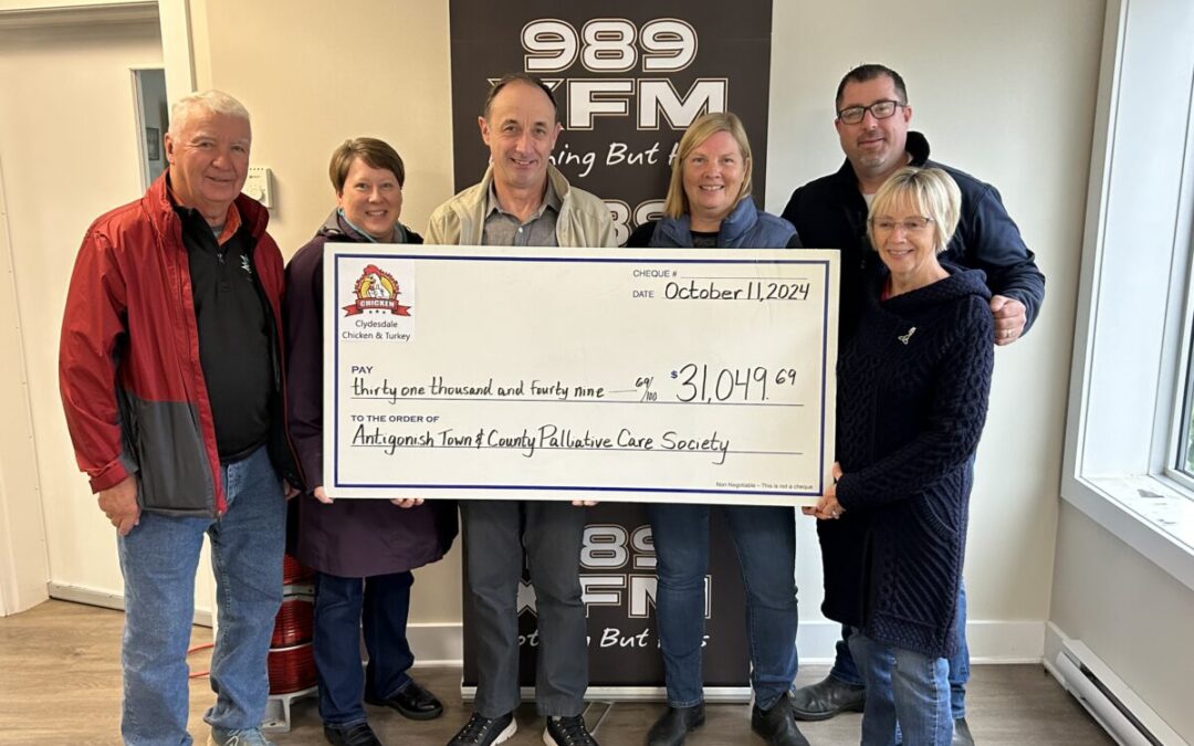 Clydesdale Chicken and Turkey Fundraiser Garners more than $31,000 for Antigonish Town and County Palliative Care Society