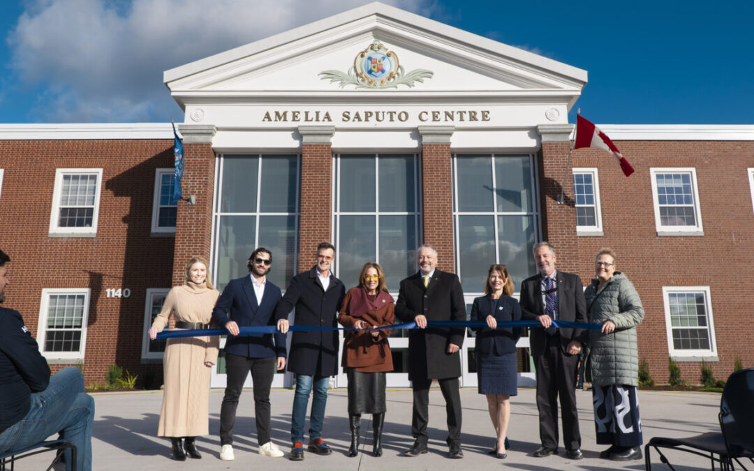 St. FX University hosts Grand Opening of the Amelia Saputo Centre for Healthy Living